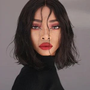 Suzuki—Sleek Classic Bob Wig
