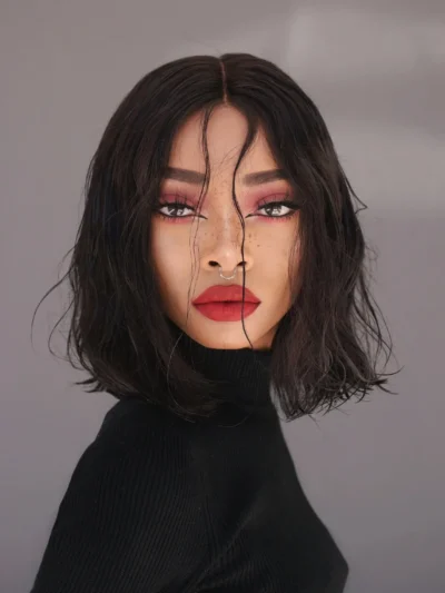 Suzuki—Sleek Classic Bob Wig