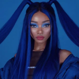 Striking Look—SciFi Blue / Black